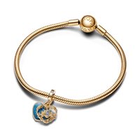 Charm Pandora Donna in Lega metallica Cubic Zirconia 763072C01 - 763072C01